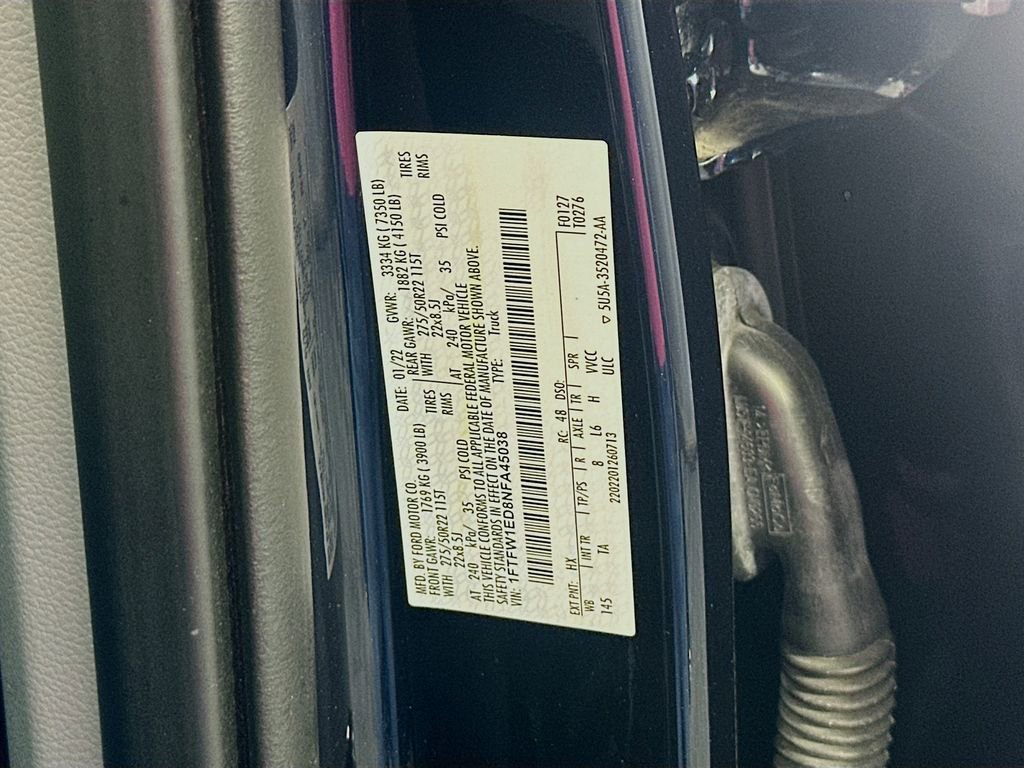 Used 2022 Ford F150 Limited image 34