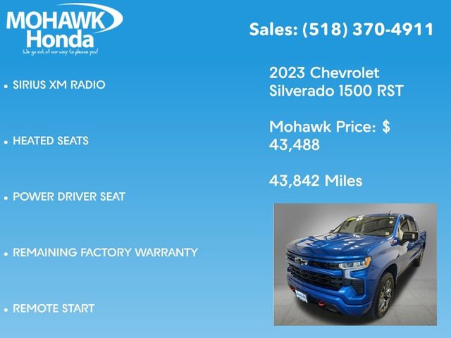 Used 2023 Chevrolet Silverado 1500 RST w/ RST All Star Premium Package AWD/4WD image 14