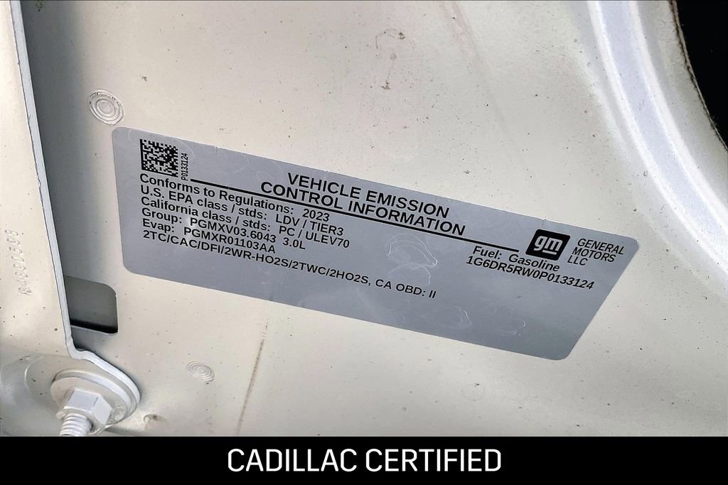 Certified 2023 Cadillac CT5 V w/ Premium Package RWD image 30