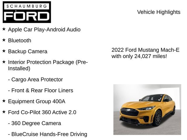 Used 2022 Ford Mustang Mach-E GT w/ GT Performance Edition AWD/4WD image 8