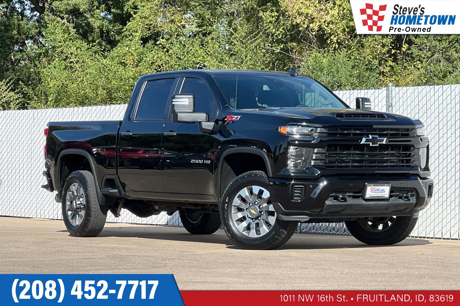 Used 2025 Chevrolet Silverado 2500 Custom w/ Custom Value Package