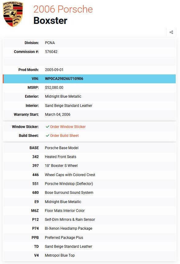 Used 2006 Porsche Boxster image 10