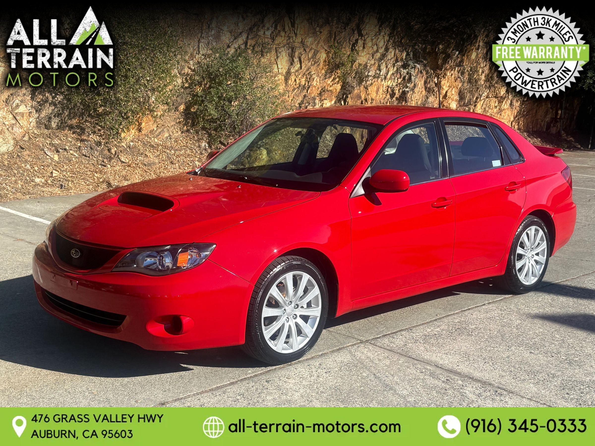 Used 2008 Subaru Impreza WRX Sedan w/ Sport Trim 2C AWD/4WD image 1