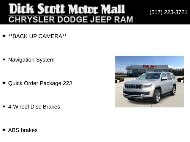 Used 2022 Jeep Wagoneer Series II AWD/4WD image 16