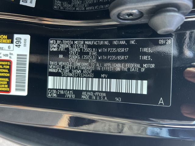 New 2026 Toyota Sienna XLE FWD image 34