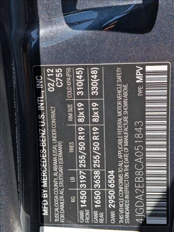 Used 2012 Mercedes-Benz ML 350 BlueTEC 4MATIC image 25