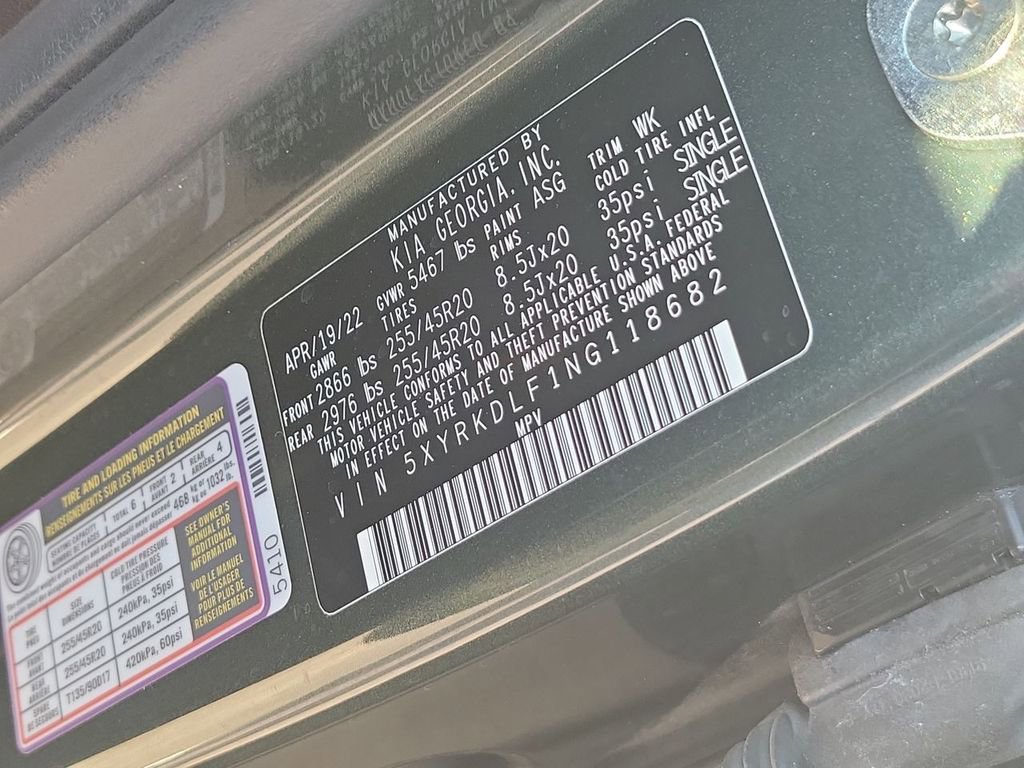 Used 2022 Kia Sorento SX Prestige w/ Rust Color Package image 32