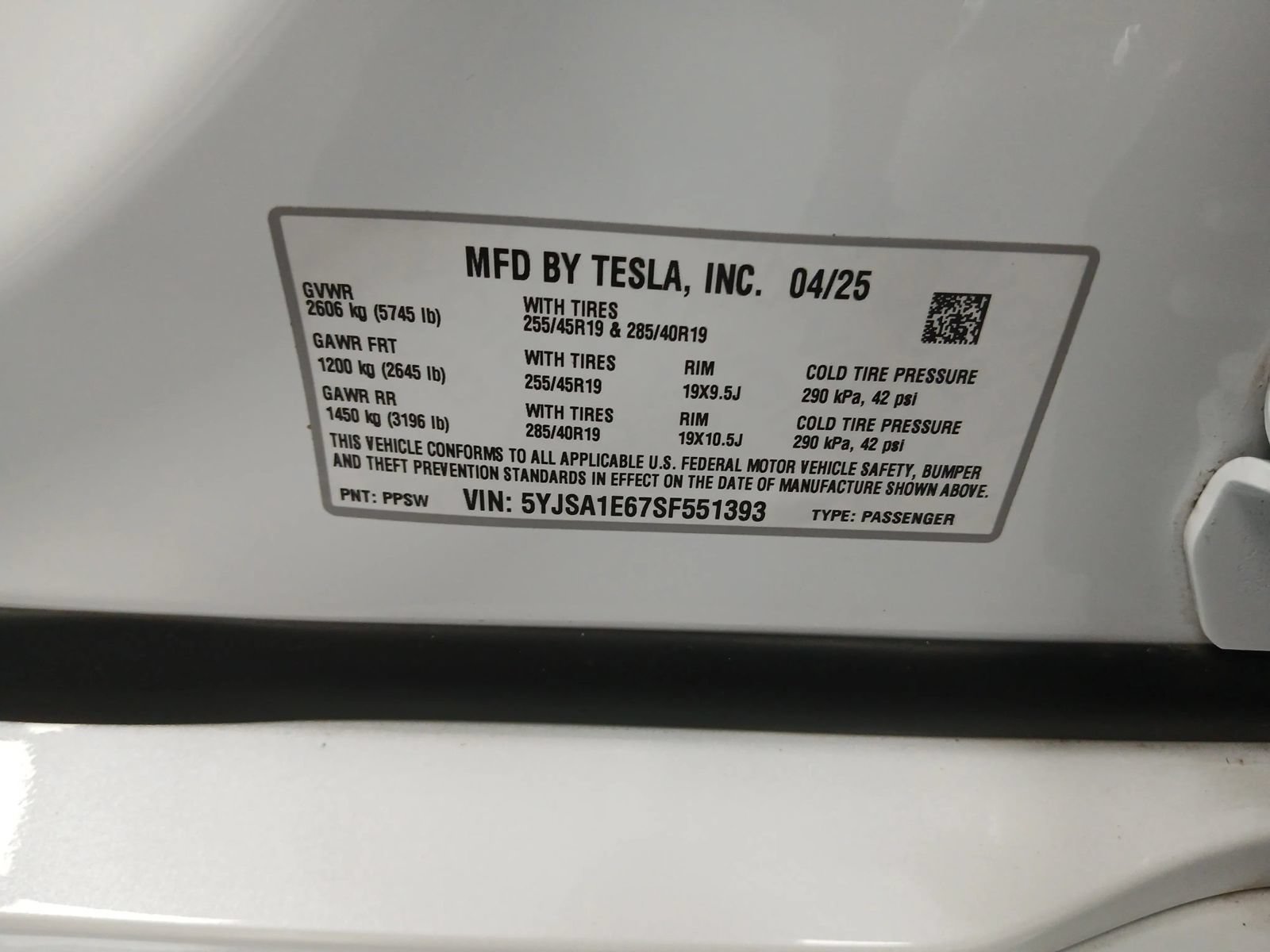Used 2025 Tesla Model S Plaid AWD/4WD image 25