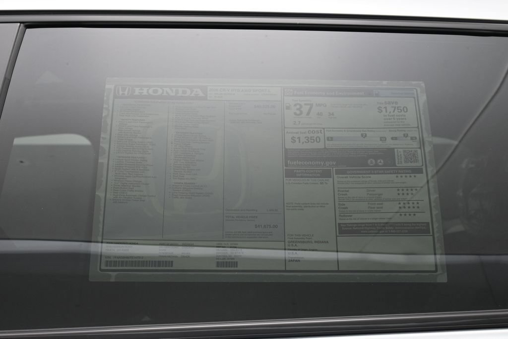 New 2026 Honda CR-V Sport-L image 52