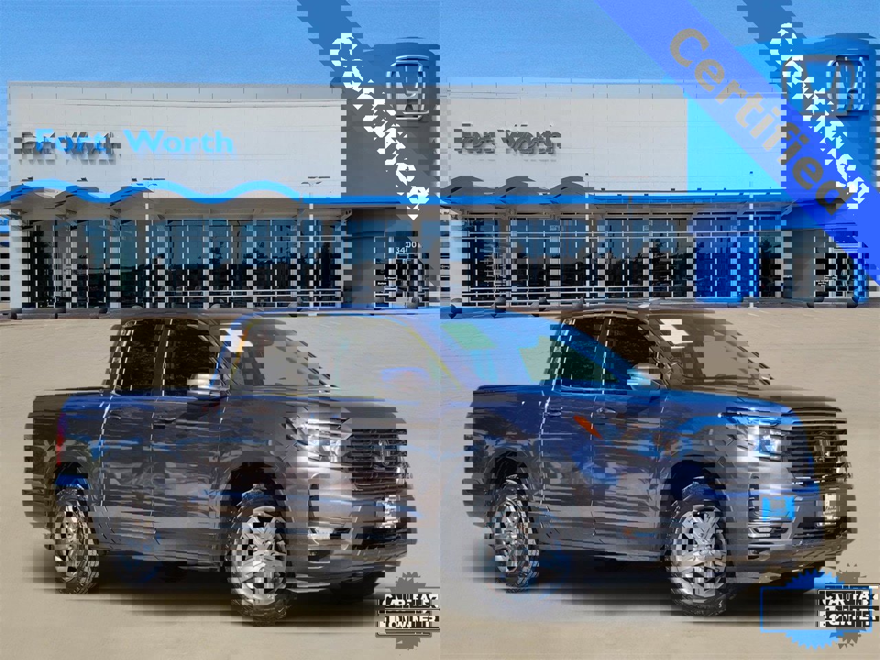 Certified 2021 Honda Ridgeline RTL