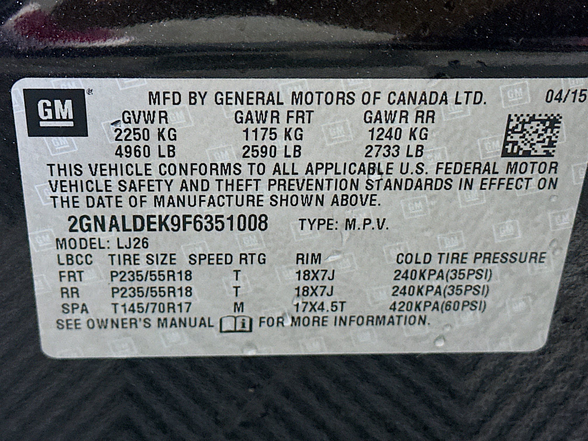Used 2015 Chevrolet Equinox LTZ FWD image 12