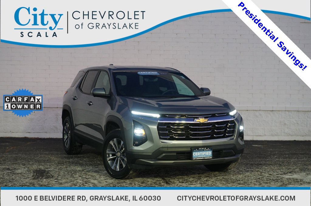 Certified 2025 Chevrolet Equinox LT w/ Safety and Technology Package image 1