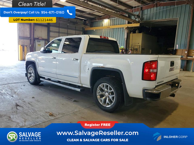Used 2015 GMC Sierra 1500 SLT w/ SLT Crew Cab Value Package AWD/4WD image 3