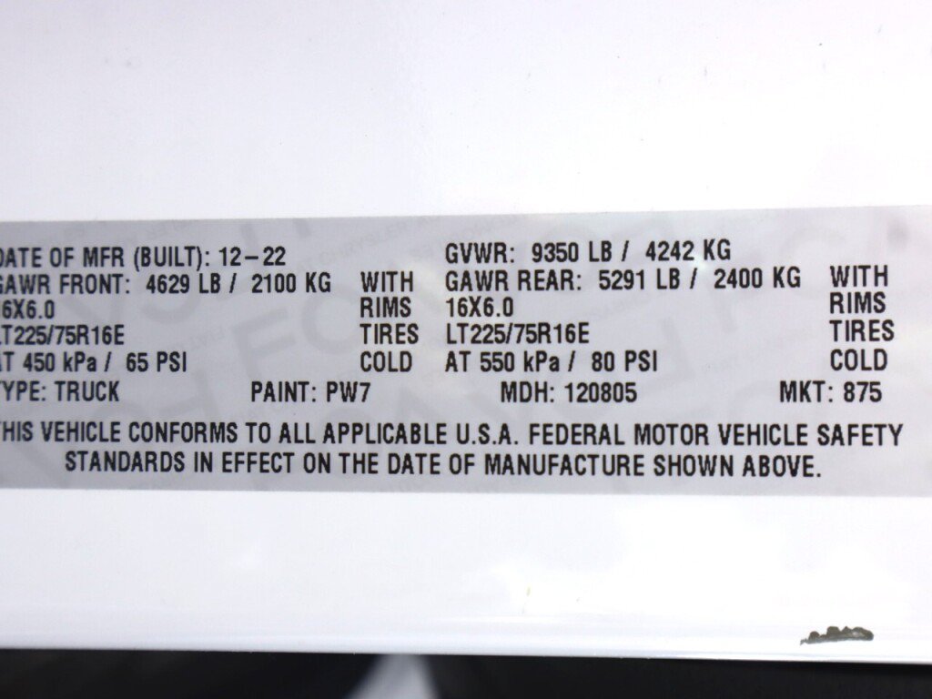 Used 2023 RAM ProMaster 3500 FWD image 35