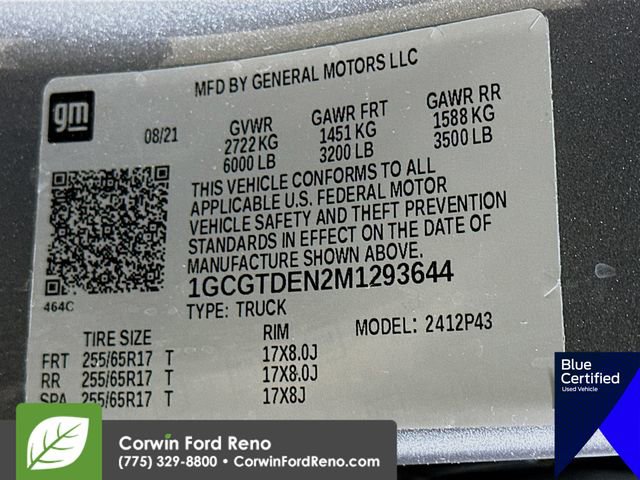 Used 2021 Chevrolet Colorado Z71 w/ Safety Package image 35