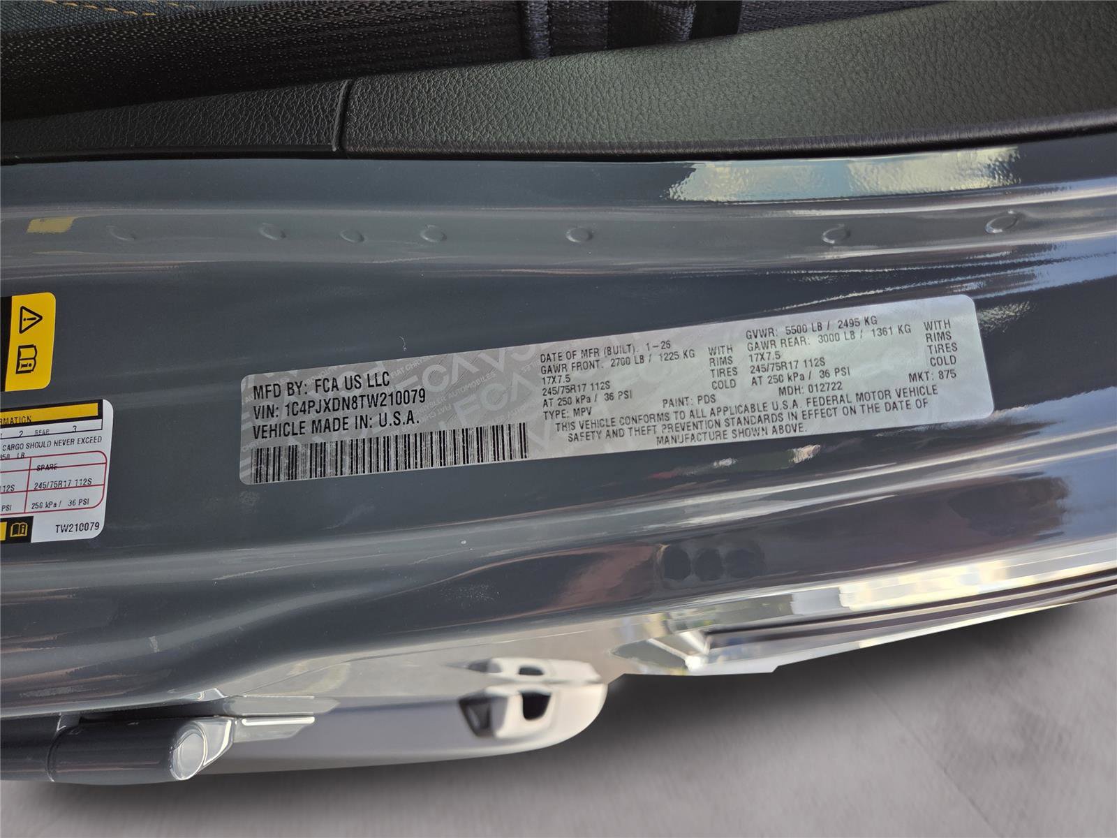 New 2026 Jeep Wrangler Sport S image 28