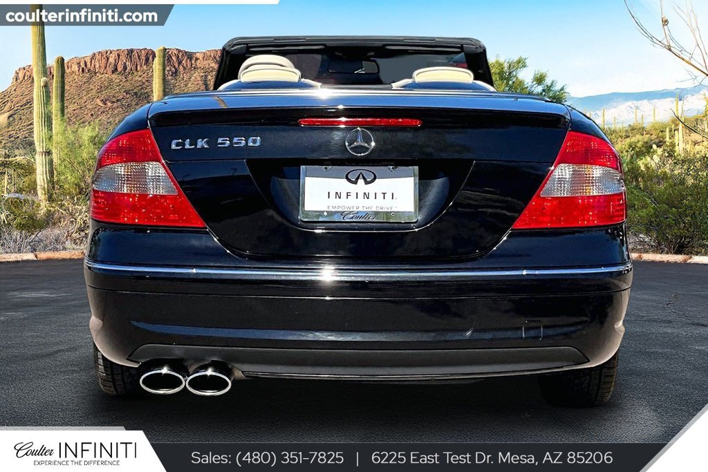 Used 2007 Mercedes-Benz CLK 550 Cabriolet image 4