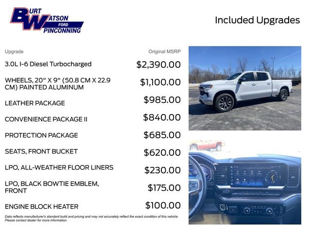 Used 2023 Chevrolet Silverado 1500 LT w/ Leather Package image 3