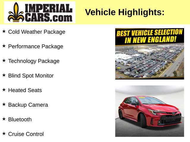 Used 2023 Toyota Corolla GR w/ Performance Package AWD/4WD image 8