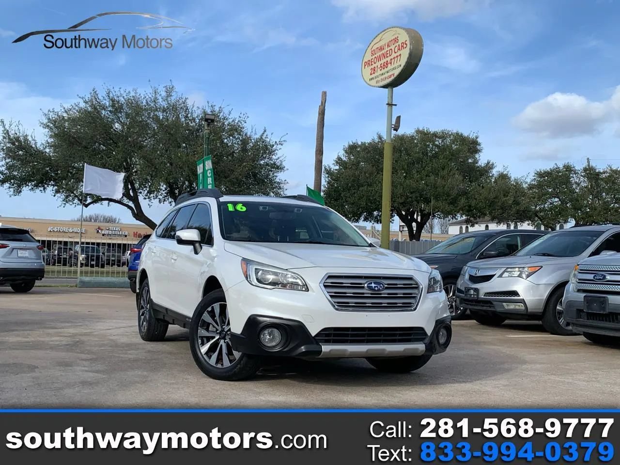 Used 2016 Subaru Outback 2.5i Limited