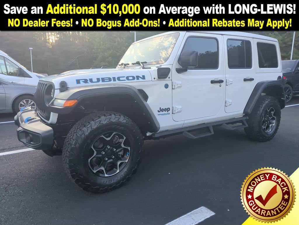 Used 2022 Jeep Wrangler Unlimited Rubicon 4xe w/ Cold Weather Group