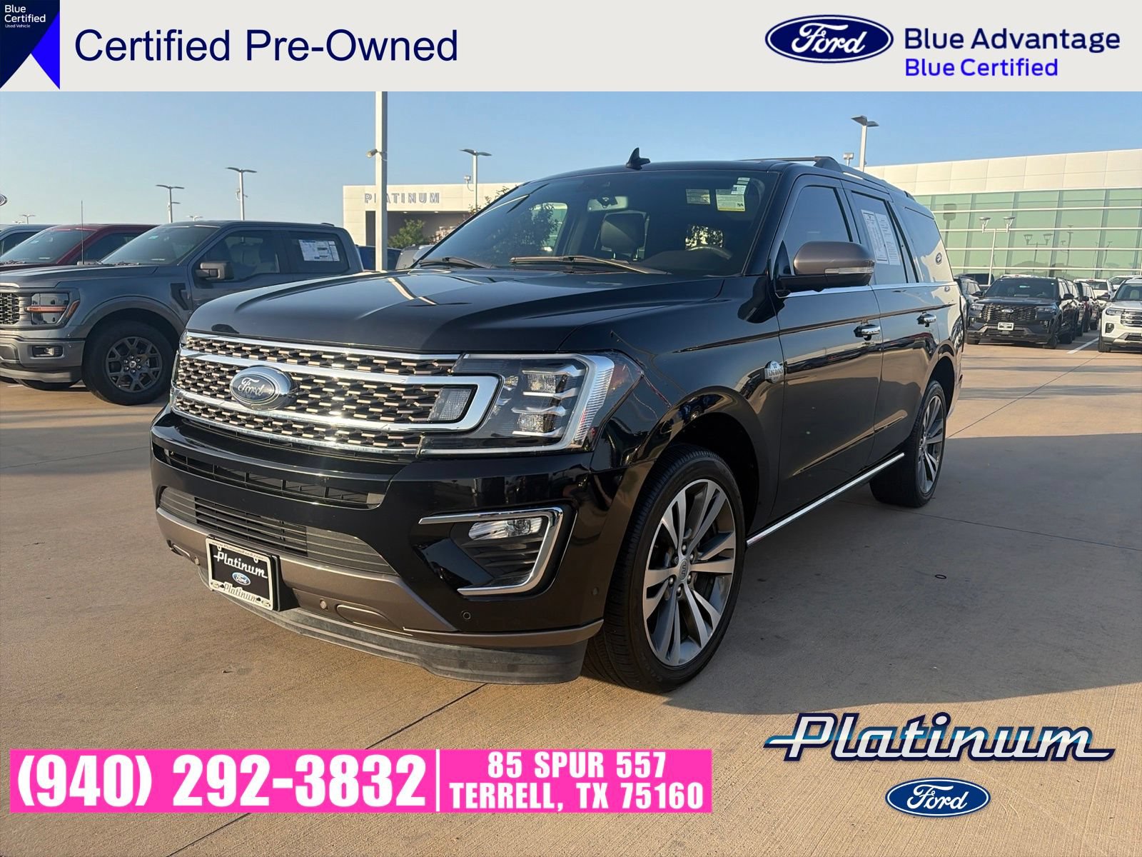 Certified 2021 Ford Expedition King Ranch w/ Cargo Package RWD image 1