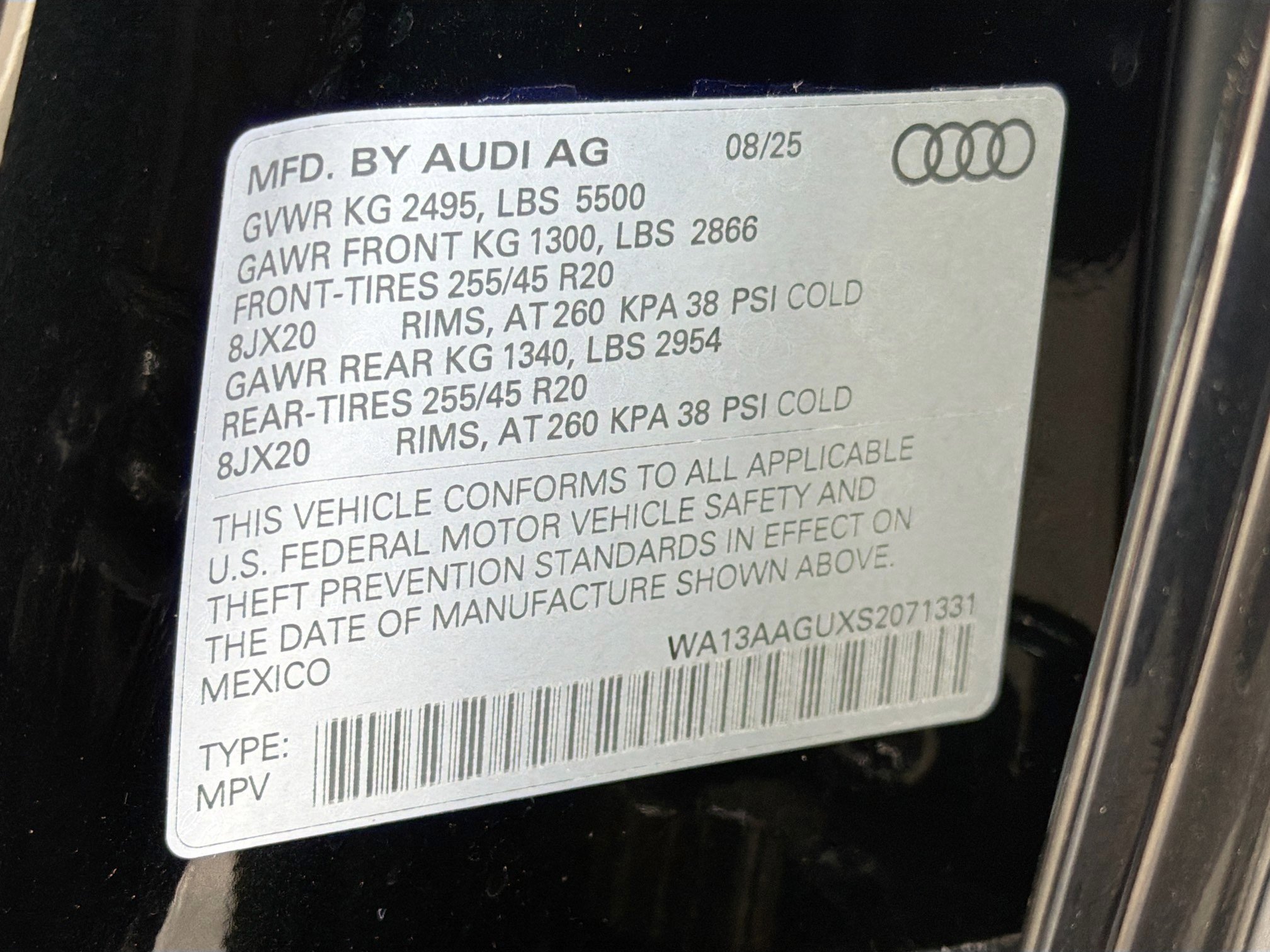 New 2025 Audi Q5 Prestige image 44