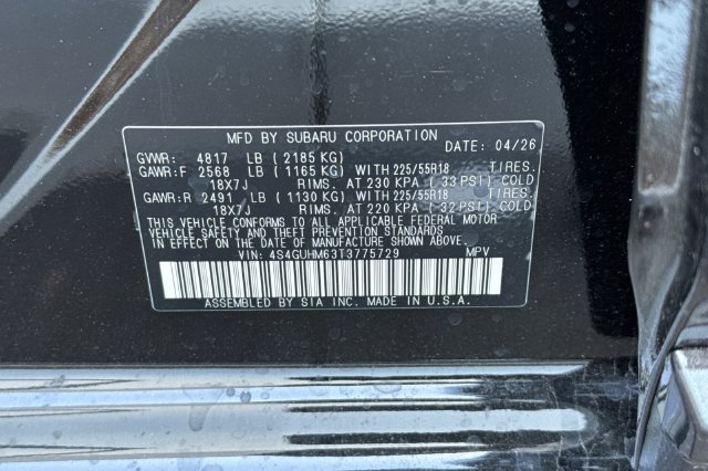 New 2026 Subaru Crosstrek 2.5i Limited AWD/4WD image 24