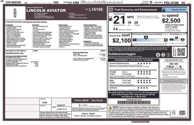 Used 2023 Lincoln Aviator 2WD image 33