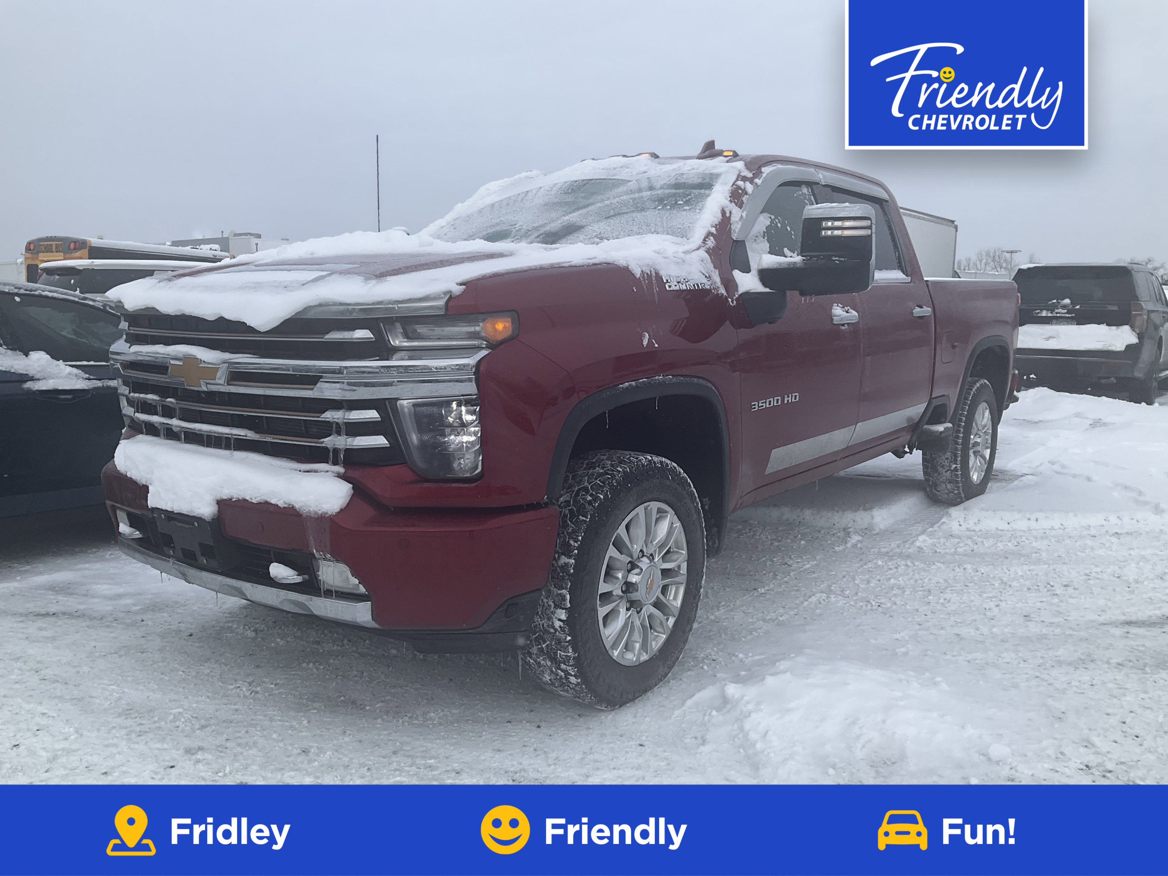Used 2021 Chevrolet Silverado 3500 High Country w/ Z71 Off-Road Package