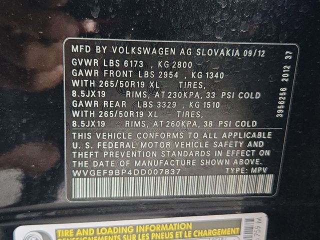 Used 2013 Volkswagen Touareg VR6 image 30