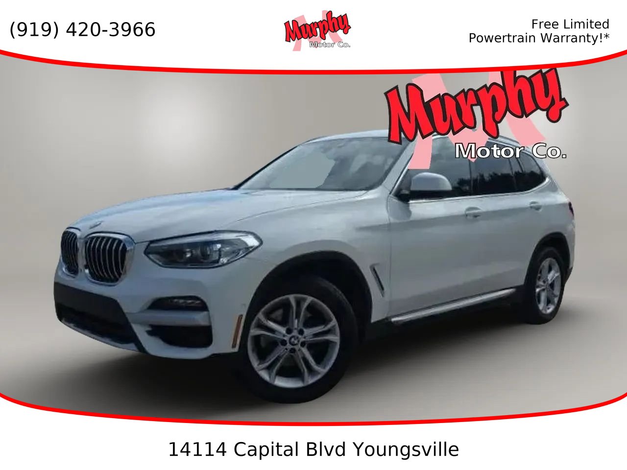 Used 2021 BMW X3 sDrive30i w/ Convenience Package RWD image 1