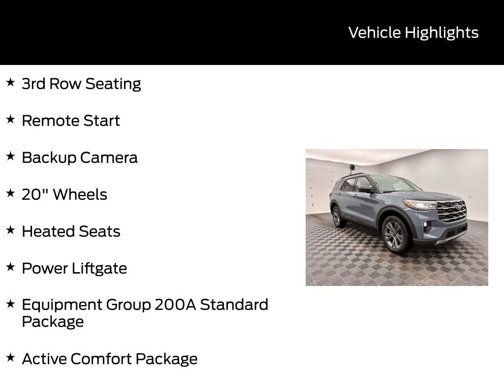 New 2026 Ford Explorer Active w/ Active Comfort Package image 6