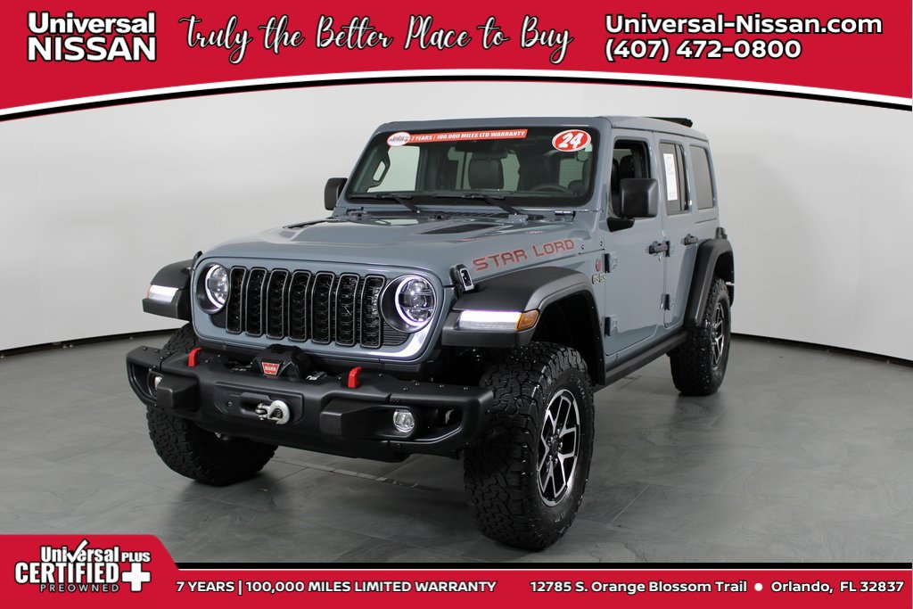 Used 2024 Jeep Wrangler Unlimited Rubicon w/ Capability Package