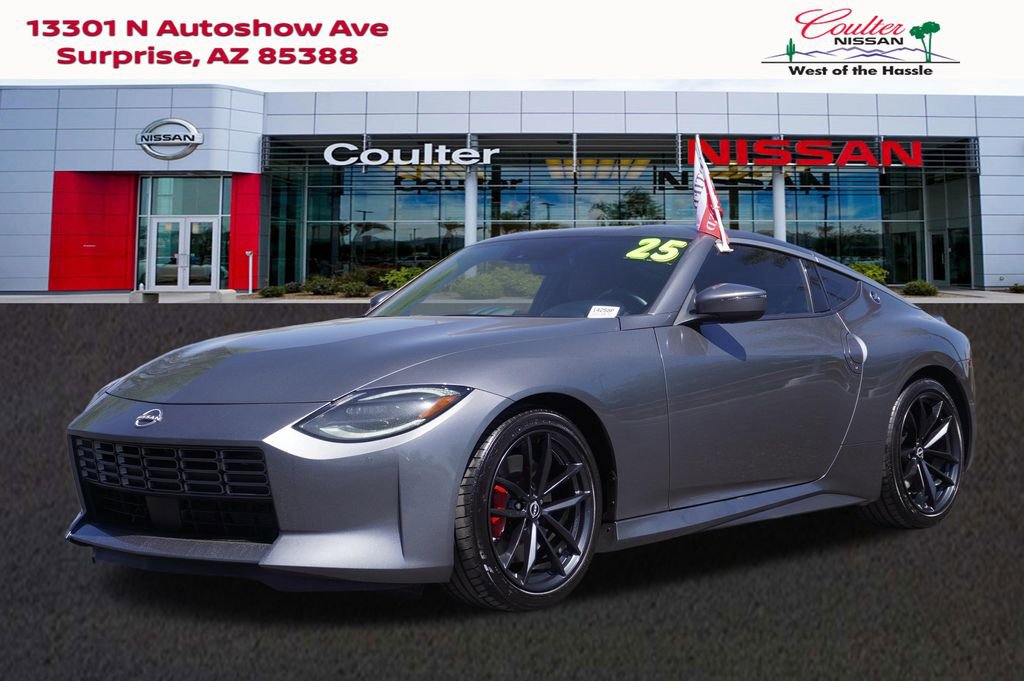 Certified 2025 Nissan Z Performance w/ Floor Mat Package RWD 360° Tour