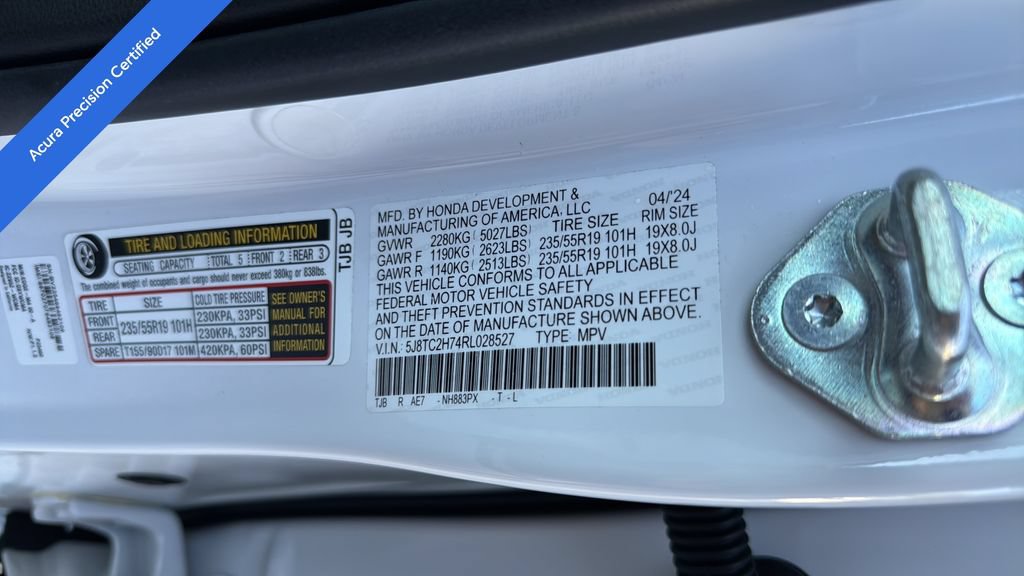 Used 2024 Acura RDX w/ Advance Package AWD/4WD image 39