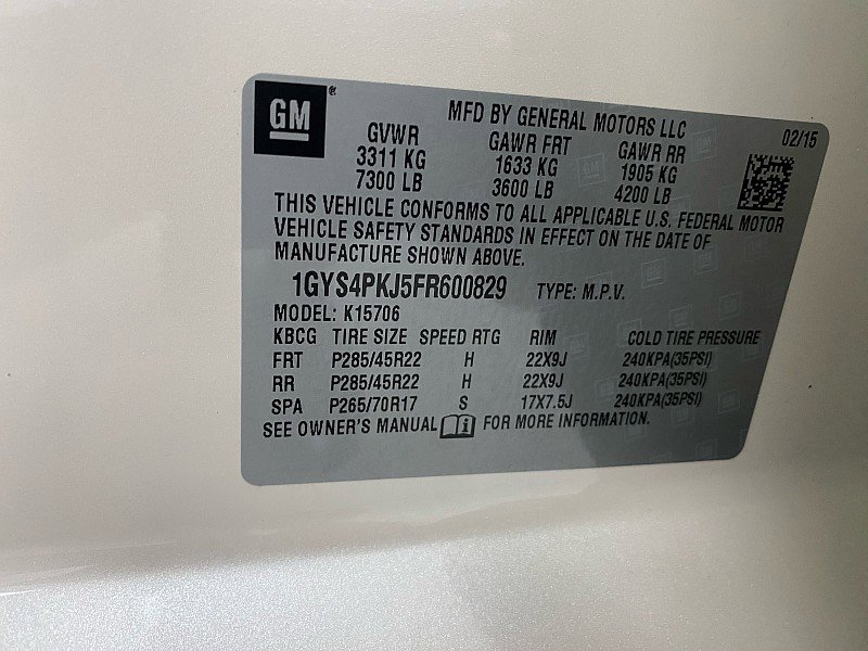 Used 2015 Cadillac Escalade Platinum image 27