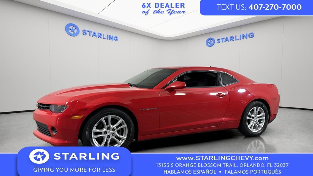 Used 2015 Chevrolet Camaro LS RWD image 1