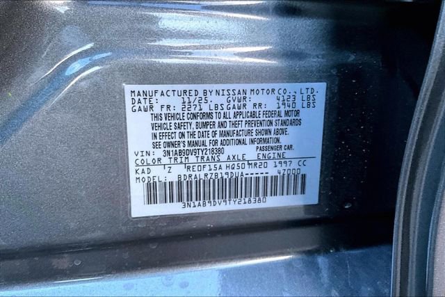 New 2026 Nissan Sentra SR image 14