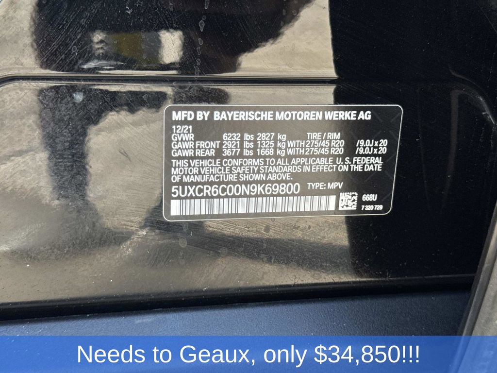 Used 2022 BMW X5 xDrive40i image 55