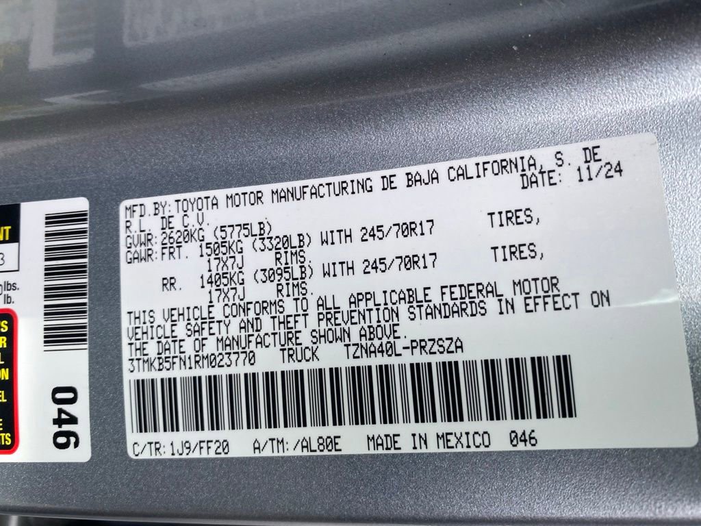 Used 2024 Toyota Tacoma SR5 RWD image 20