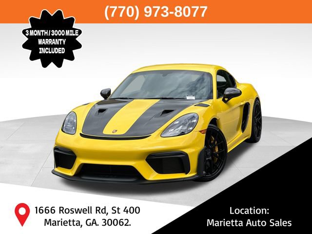 Used 2024 Porsche 718 Cayman GT4 RS w/ Weissach Package