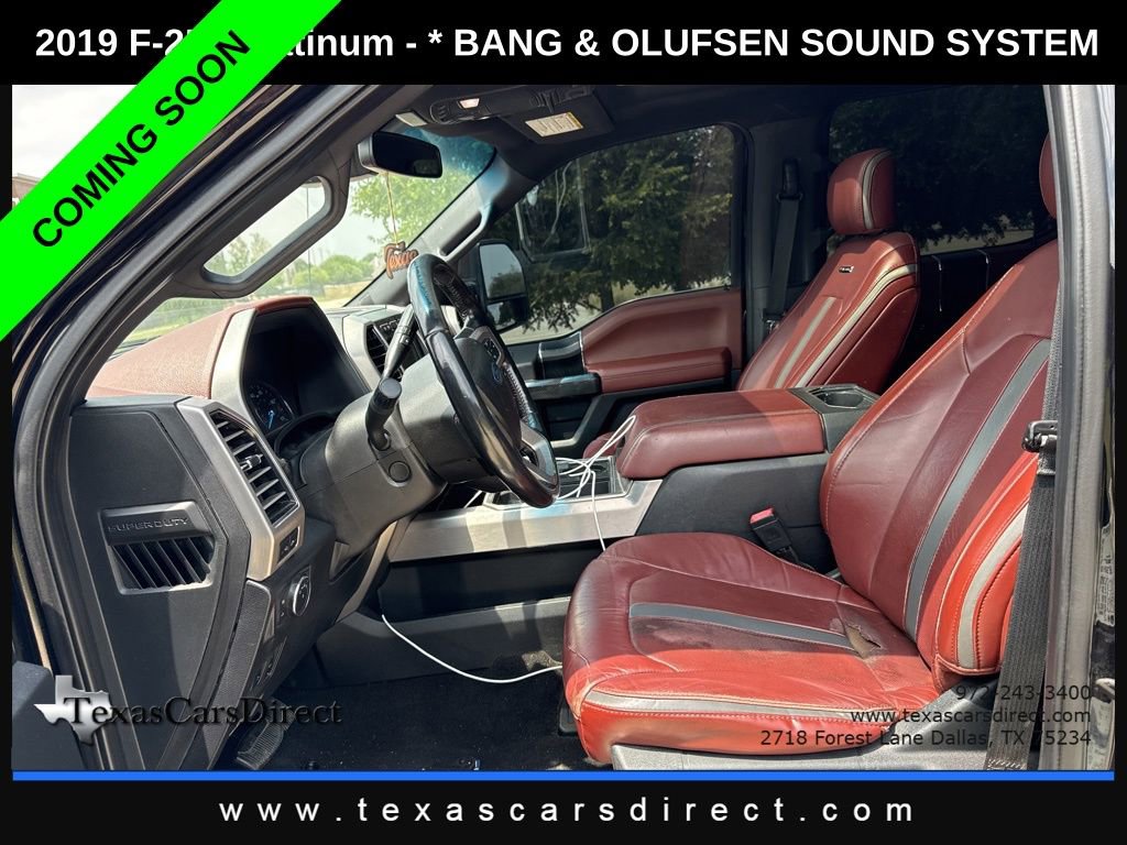 Used 2019 Ford F250 Platinum w/ Platinum Ultimate Package AWD/4WD image 6