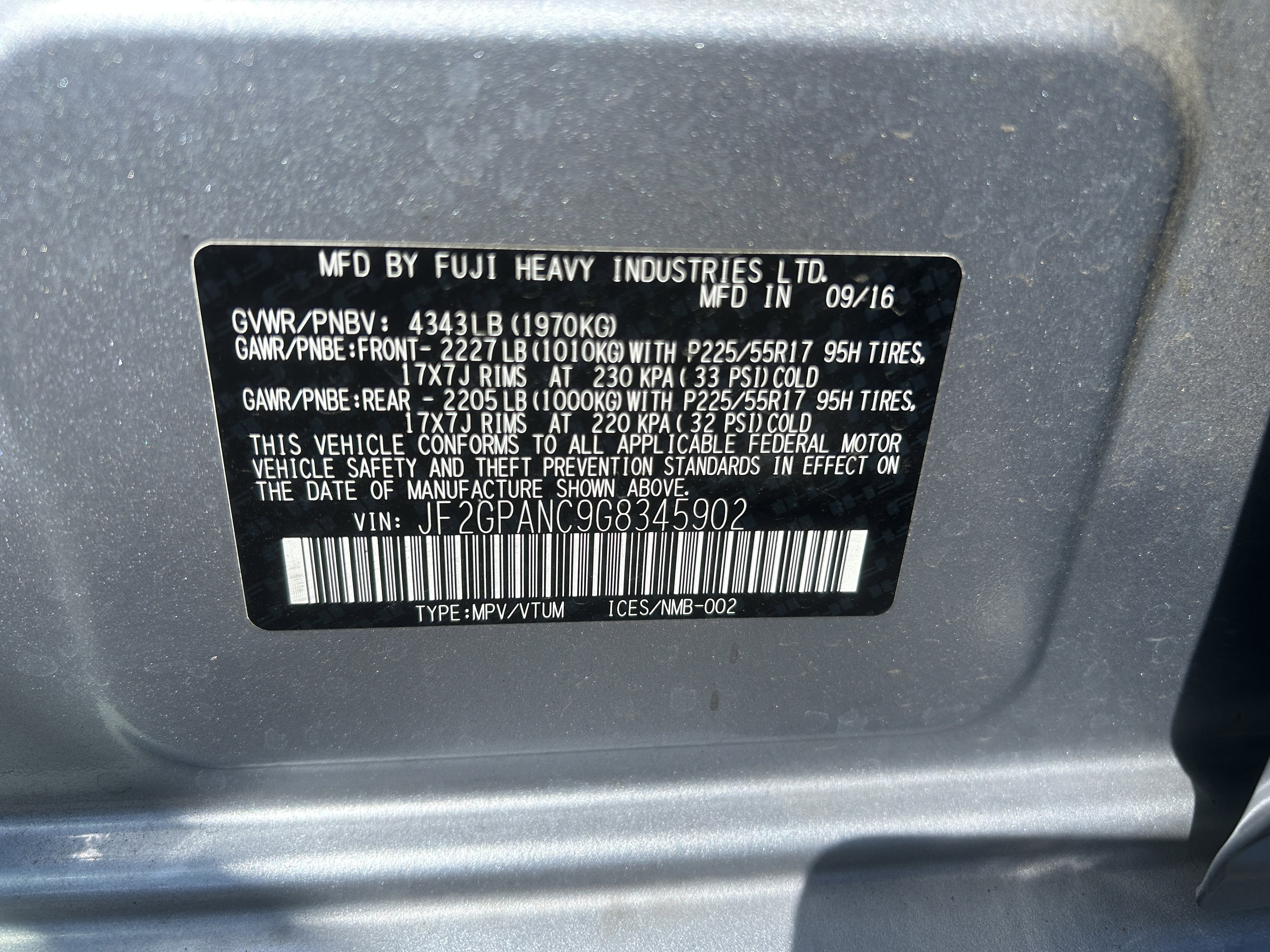 Used 2016 Subaru Crosstrek 2.0i Limited AWD/4WD image 14