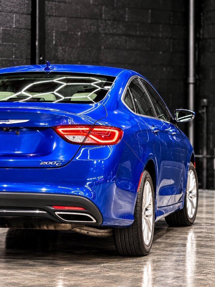 Used 2015 Chrysler 200 C w/ Navigation & Sound Group I FWD image 9
