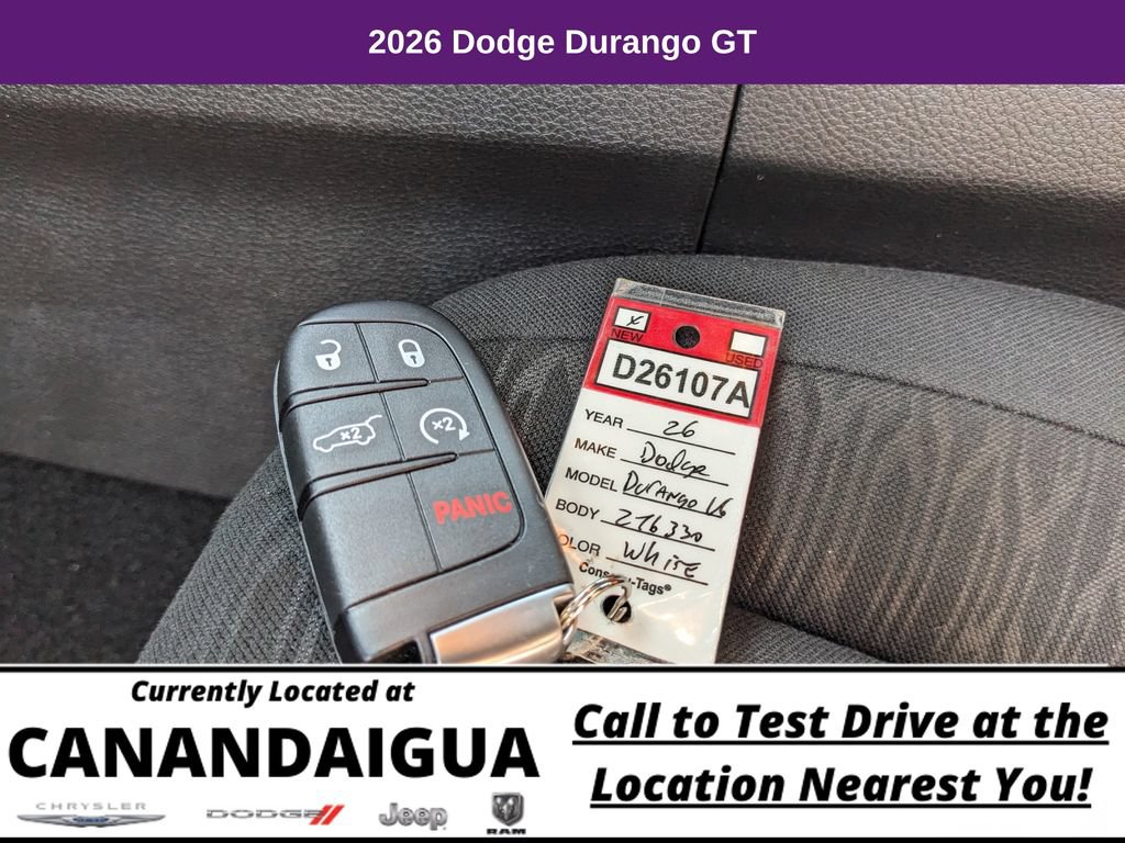 New 2026 Dodge Durango GT w/ Blacktop Package AWD/4WD image 38