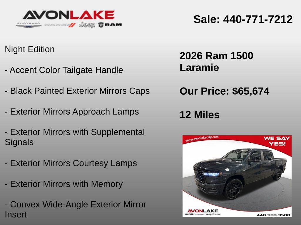 New 2026 RAM 1500 Laramie image 12