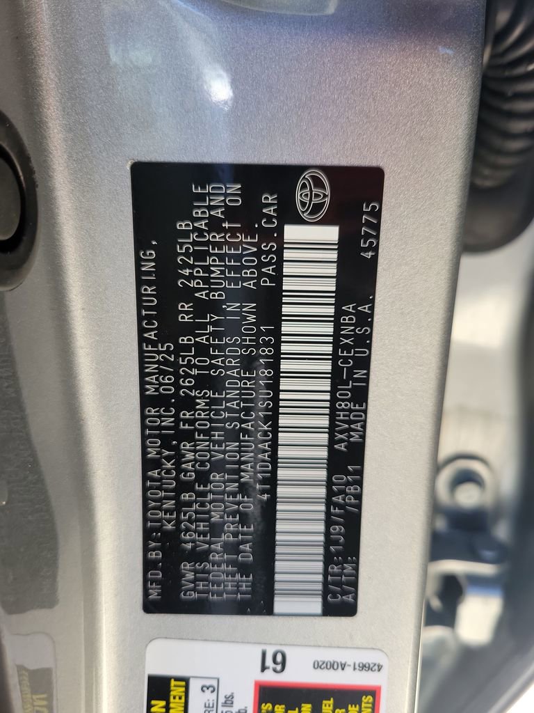 Certified 2025 Toyota Camry LE image 35