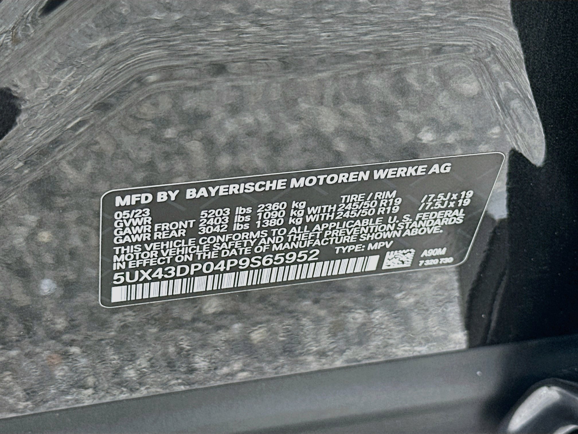 Used 2023 BMW X3 sDrive30i w/ Convenience Package RWD image 37