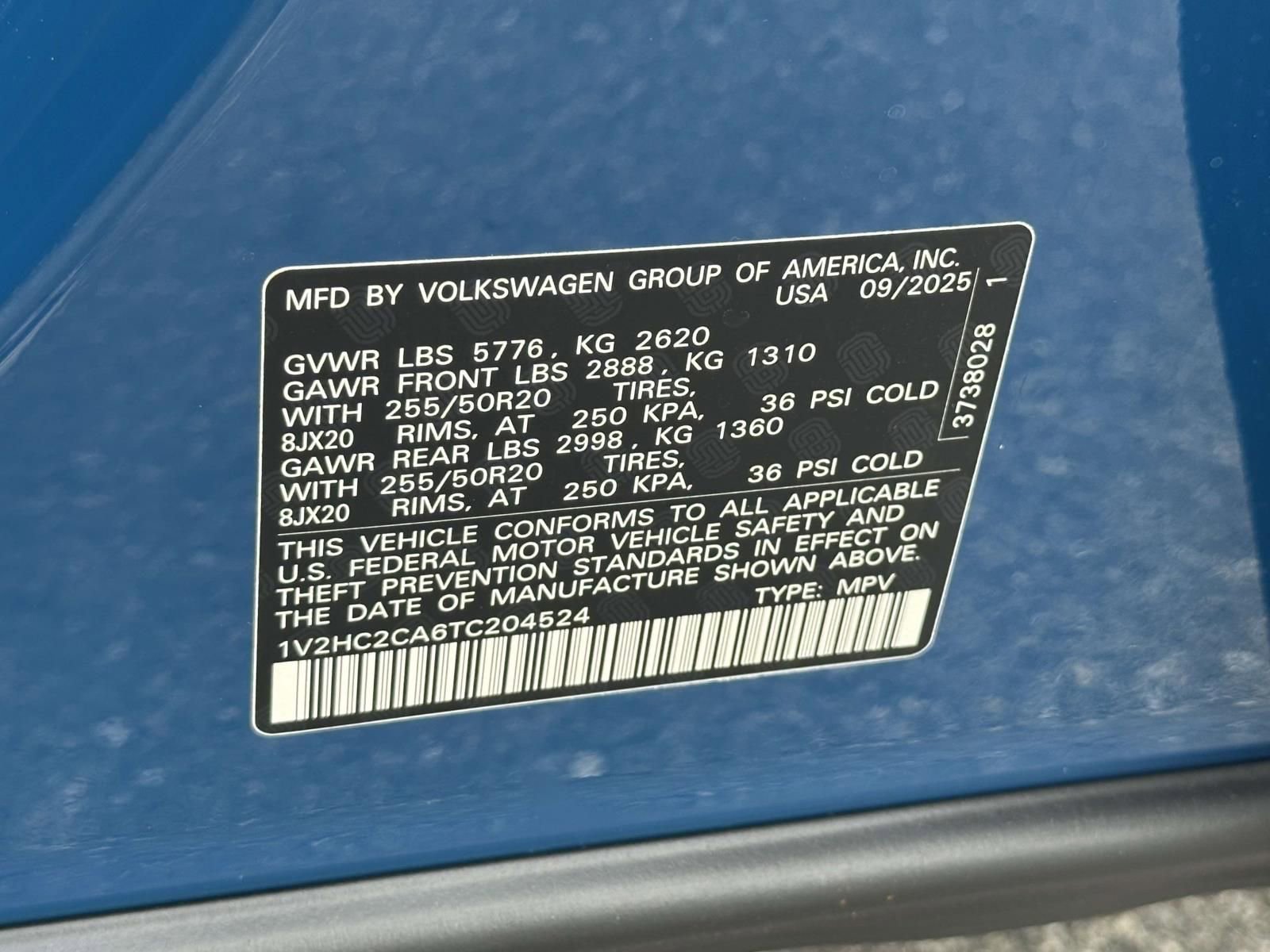 New 2026 Volkswagen Atlas Cross Sport SE image 16